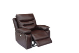 3 Piece Living Room Set: Power Reclining Sofa, Power Reclining Chair, Stationary Loveseat by Sara Collections | Bel Furniture