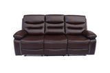 3 Piece Living Room Set: Power Reclining Sofa, Power Reclining Chair, Stationary Loveseat by Sara Collections | Bel Furniture