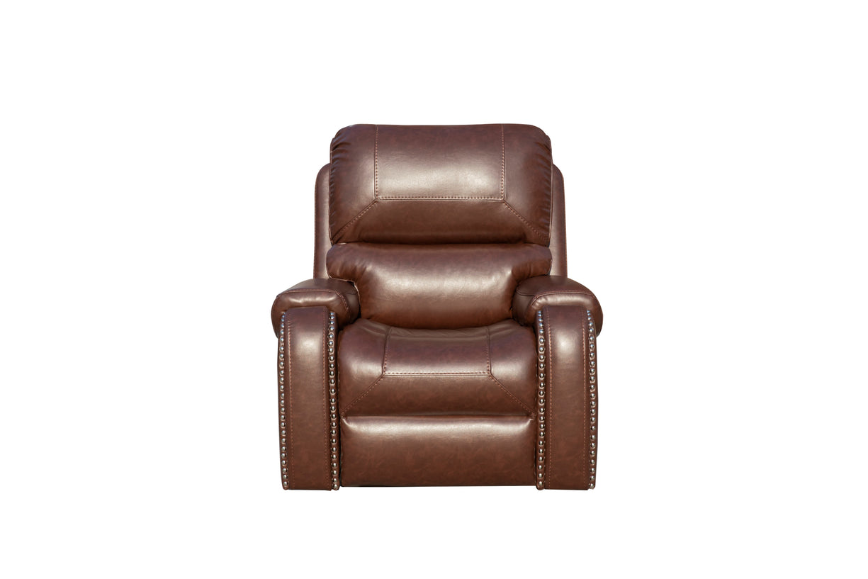 3 Piece Living Room Set: Power Reclining Sofa, Power Reclining Chair, Stationary Loveseat