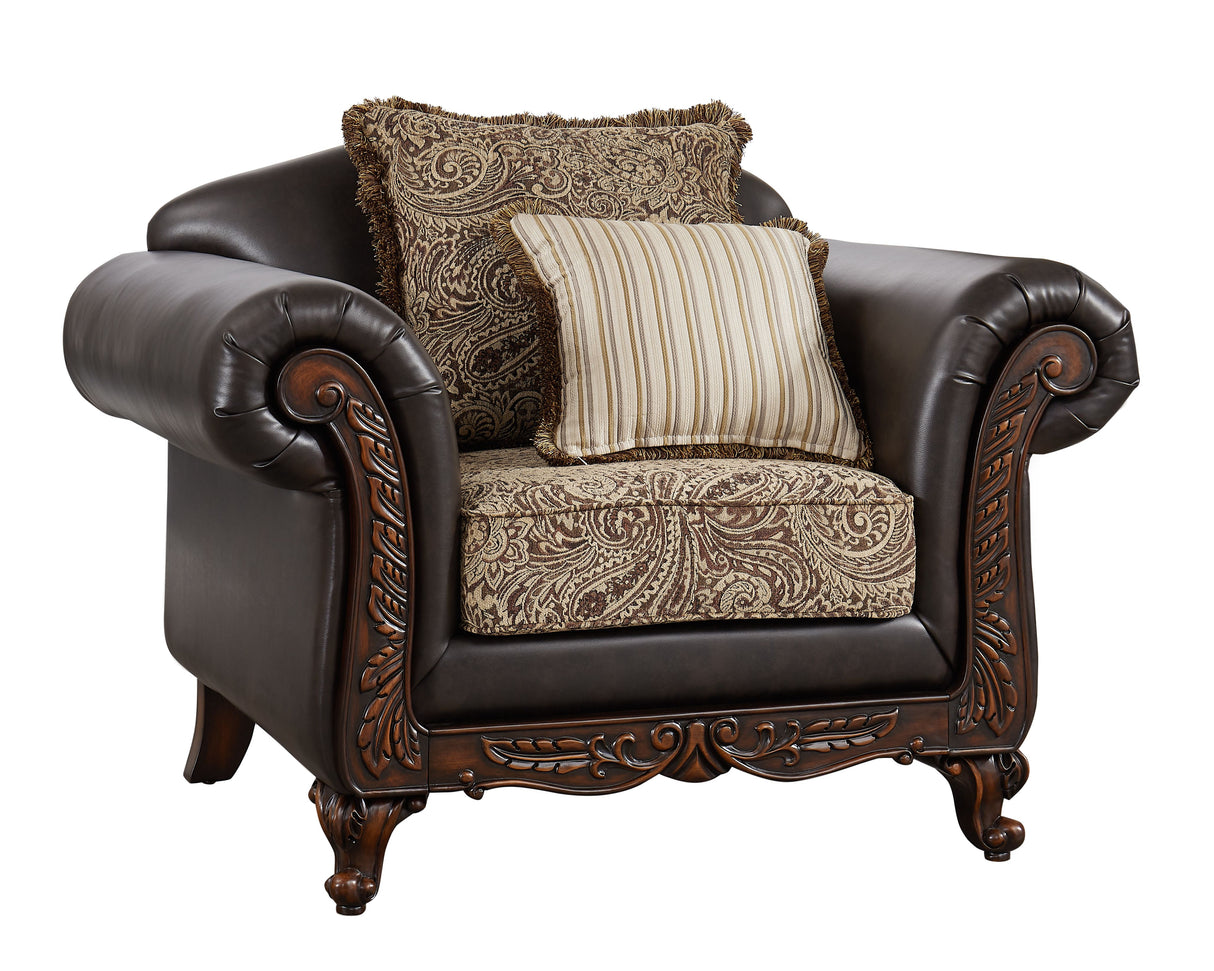 3 Piece Living Room Set by Sara Collections | Bel Furniture