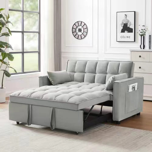 Sofa bed with mobile phone holder and USB port