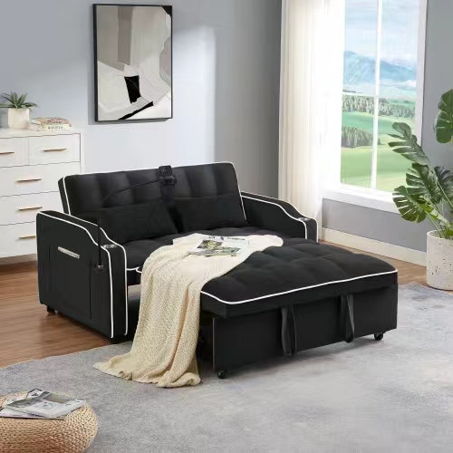 Sofa Bed with Phone Holder and USB Charging Port