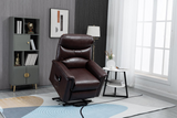 Brown Power Lift Assist Recliner