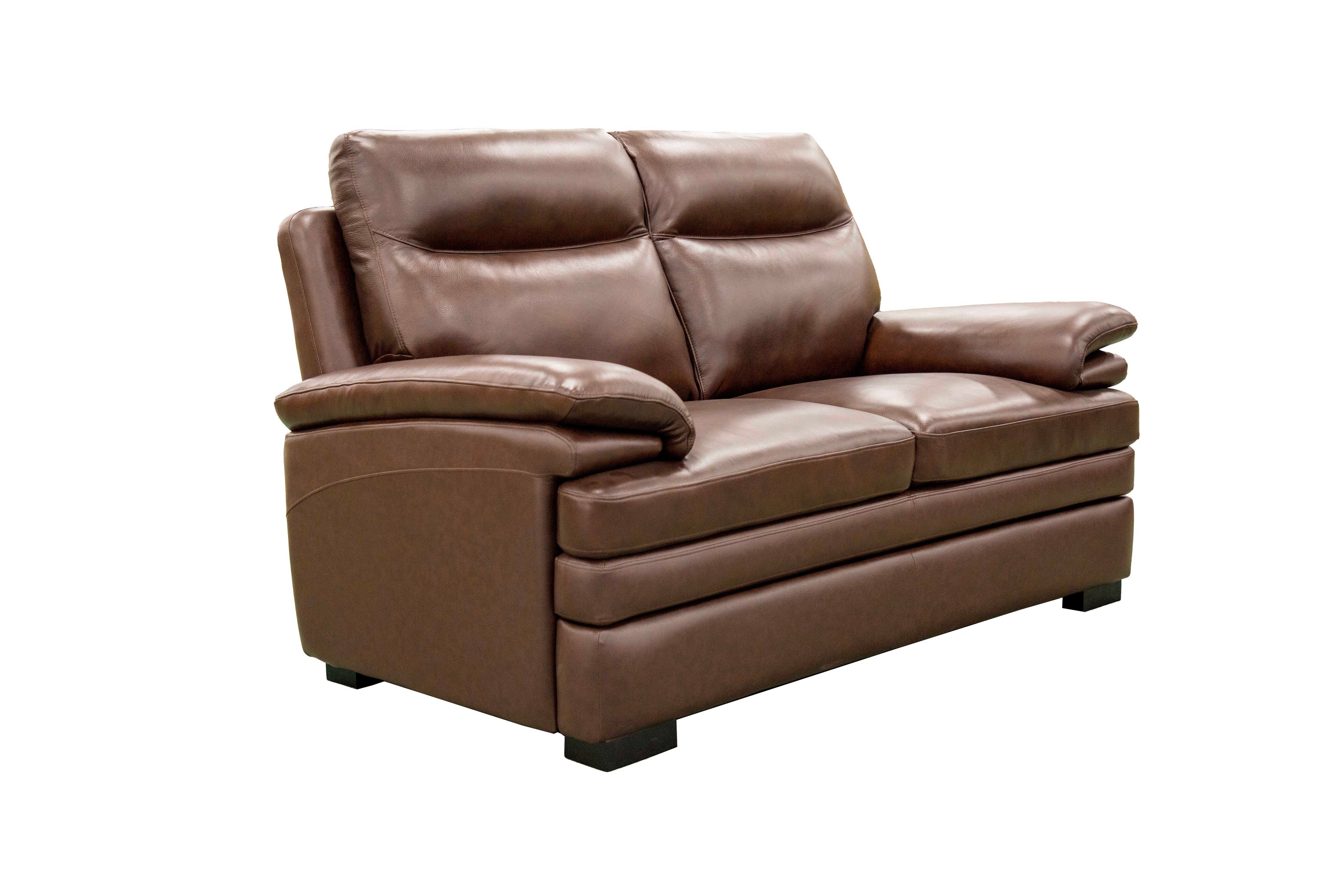 3 Piece Living Room Set in Top-Grain Leather Match PVC