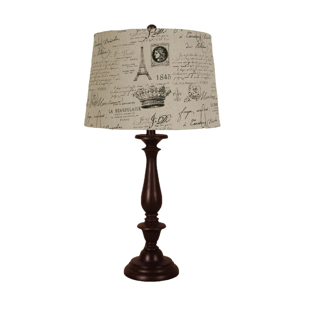 28-inch Polyresin Table Lamp (Set of 2)