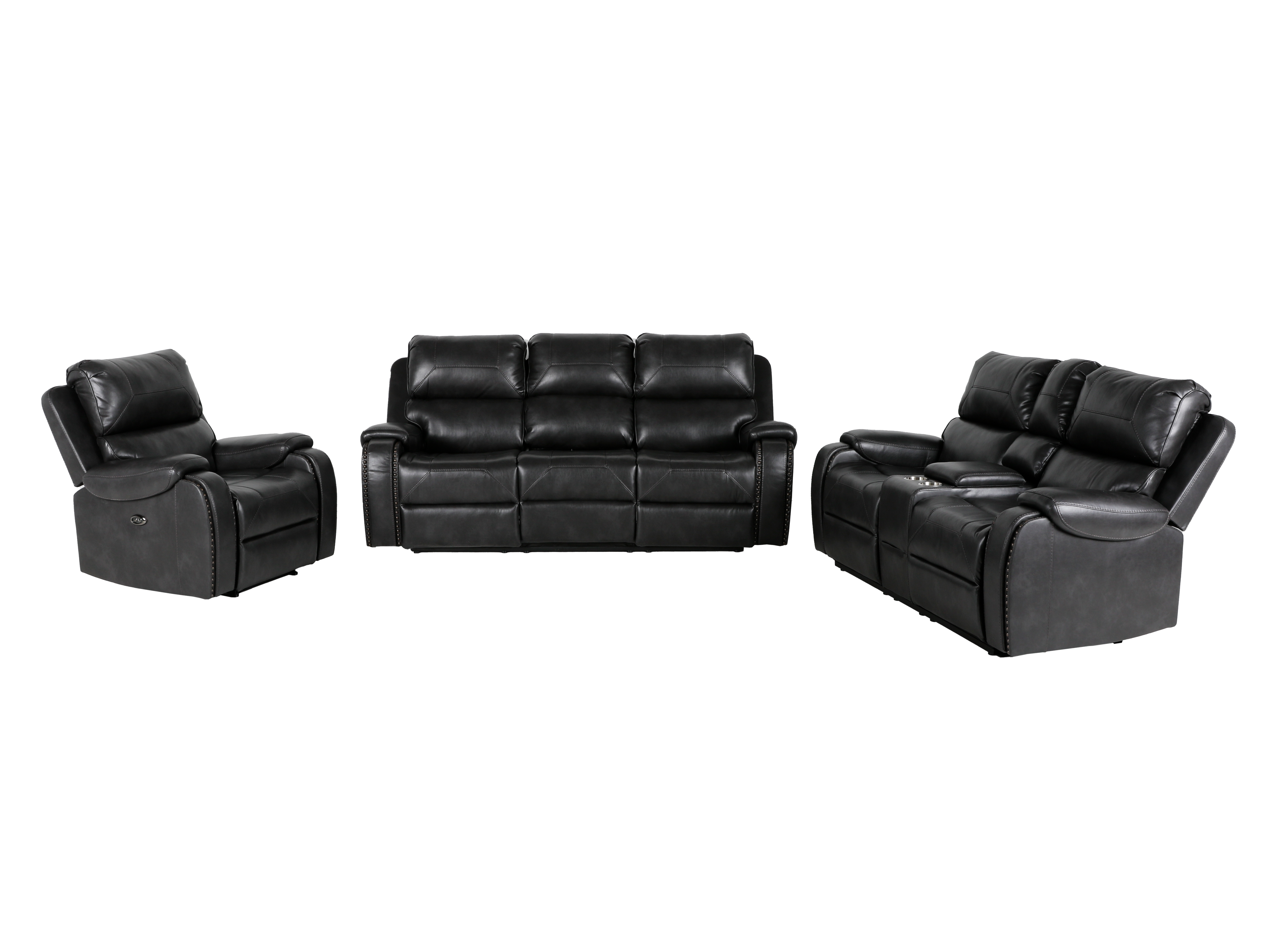 3 PIECE POWER RECLINING LIVING ROOM SET