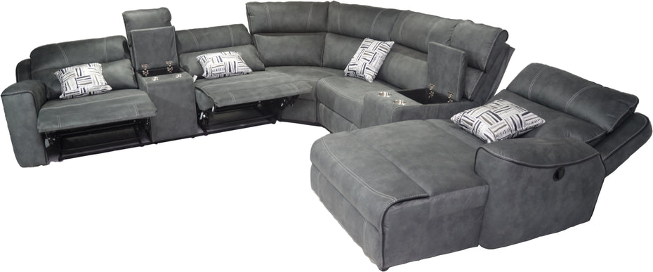 4 PIECE RECLINING SECTIONAL