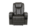 Power Recliner with Bluetooth Speakers, Storage, and Cup Holders by Sara Collections | Bel Furniture