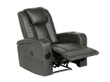 Power Recliner with Bluetooth Speakers, Storage, and Cup Holders by Sara Collections | Bel Furniture