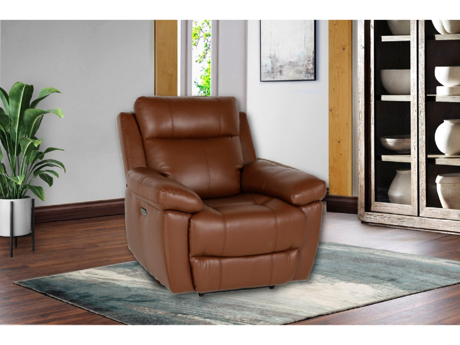 POWER RECLINER WITH POWER HEADREST