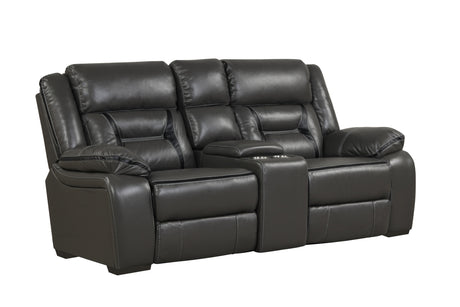 3 Piece Living Room Set: Power Reclining Sofa, Power Reclining Chair, Stationary Loveseat by Sara Collections | Bel Furniture