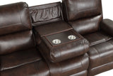 3 Piece Power Reclining Living Room Set by Sara Collections | Bel Furniture