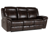 3 Piece Living Room Set: Power Reclining Sofa, Power Reclining Chair, Stationary Loveseat by Sara Collections | Bel Furniture