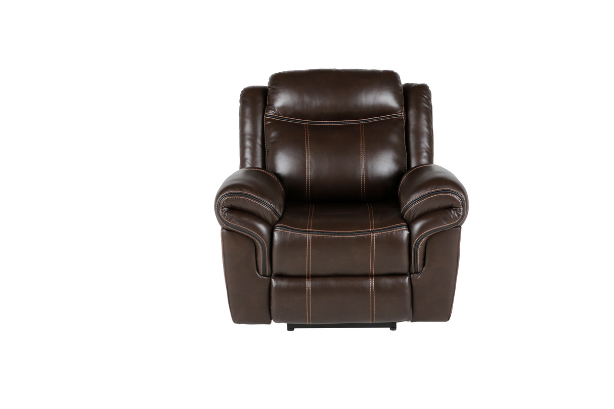 3 Piece Living Room Set: Power Reclining Sofa, Power Reclining Chair, Stationary Loveseat by Sara Collections | Bel Furniture