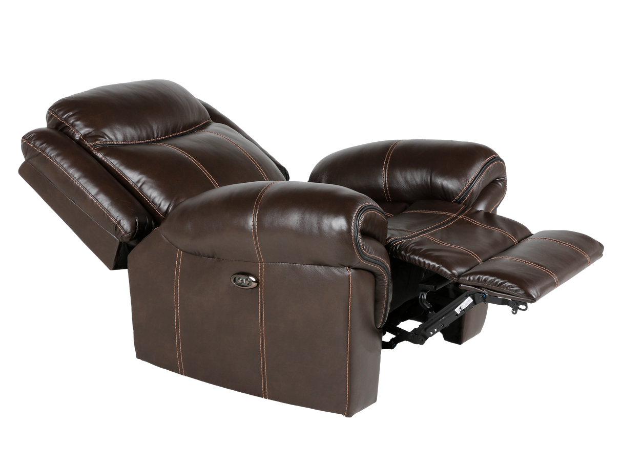 3 Piece Living Room Set: Power Reclining Sofa, Power Reclining Chair, Stationary Loveseat by Sara Collections | Bel Furniture