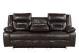 3 Piece Living Room Set: Power Reclining Sofa, Power Reclining Chair, Stationary Loveseat by Sara Collections | Bel Furniture
