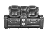 3 Piece Power Reclining Living Room Set by Sara Collections | Bel Furniture