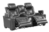 3 Piece Power Reclining Living Room Set by Sara Collections | Bel Furniture