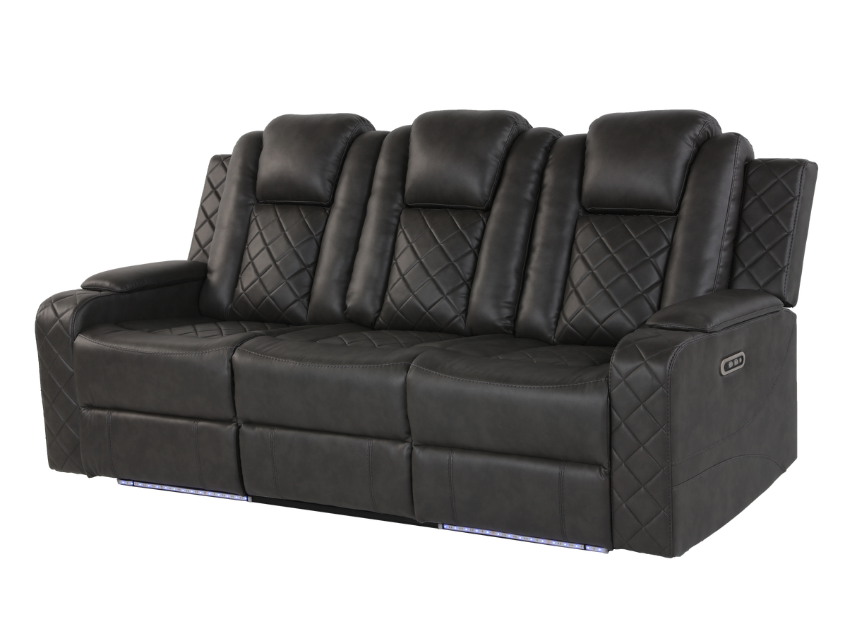 3 PIECE POWER RECLINING LIVING ROOM SET by Sara Collections | Bel Furniture