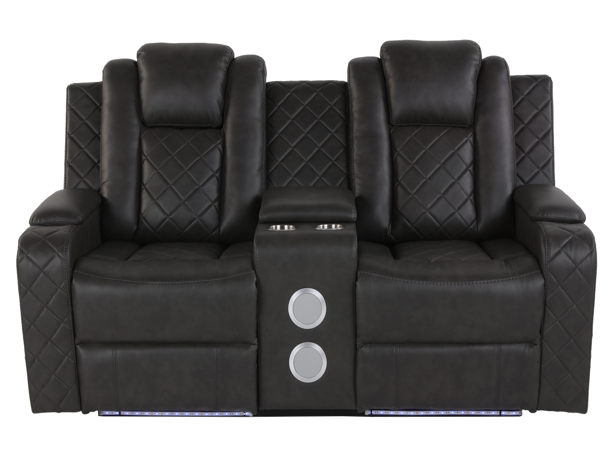 3 PIECE POWER RECLINING LIVING ROOM SET by Sara Collections | Bel Furniture
