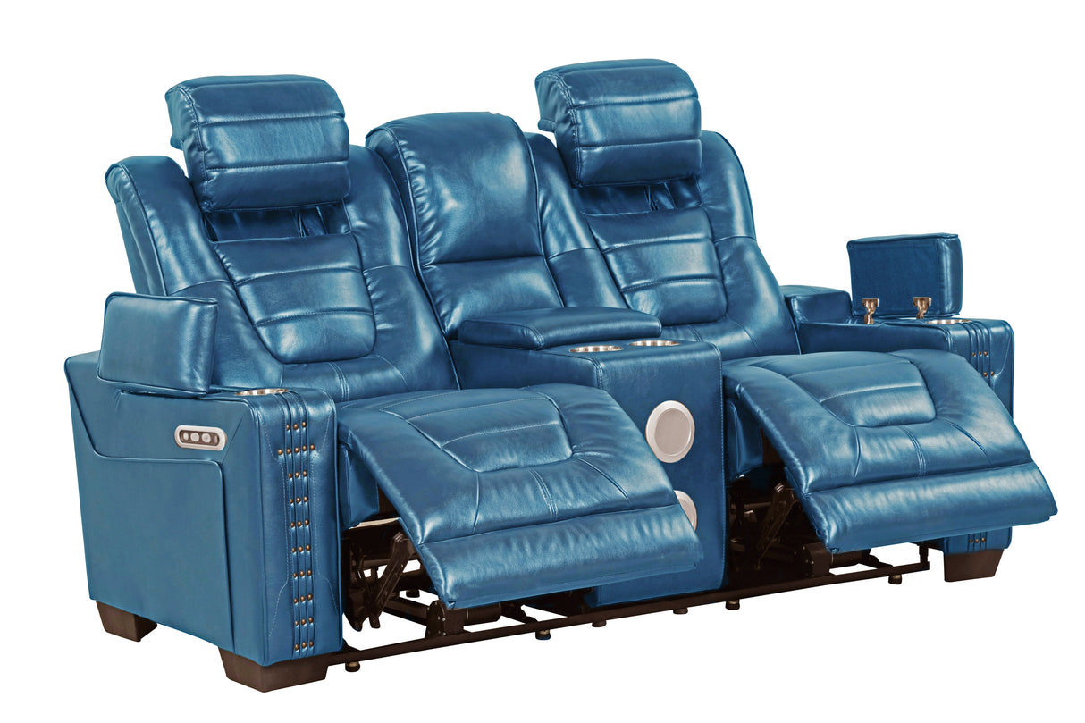 3 Piece Power Reclining Living Room Set by Sara Collections | Bel Furniture