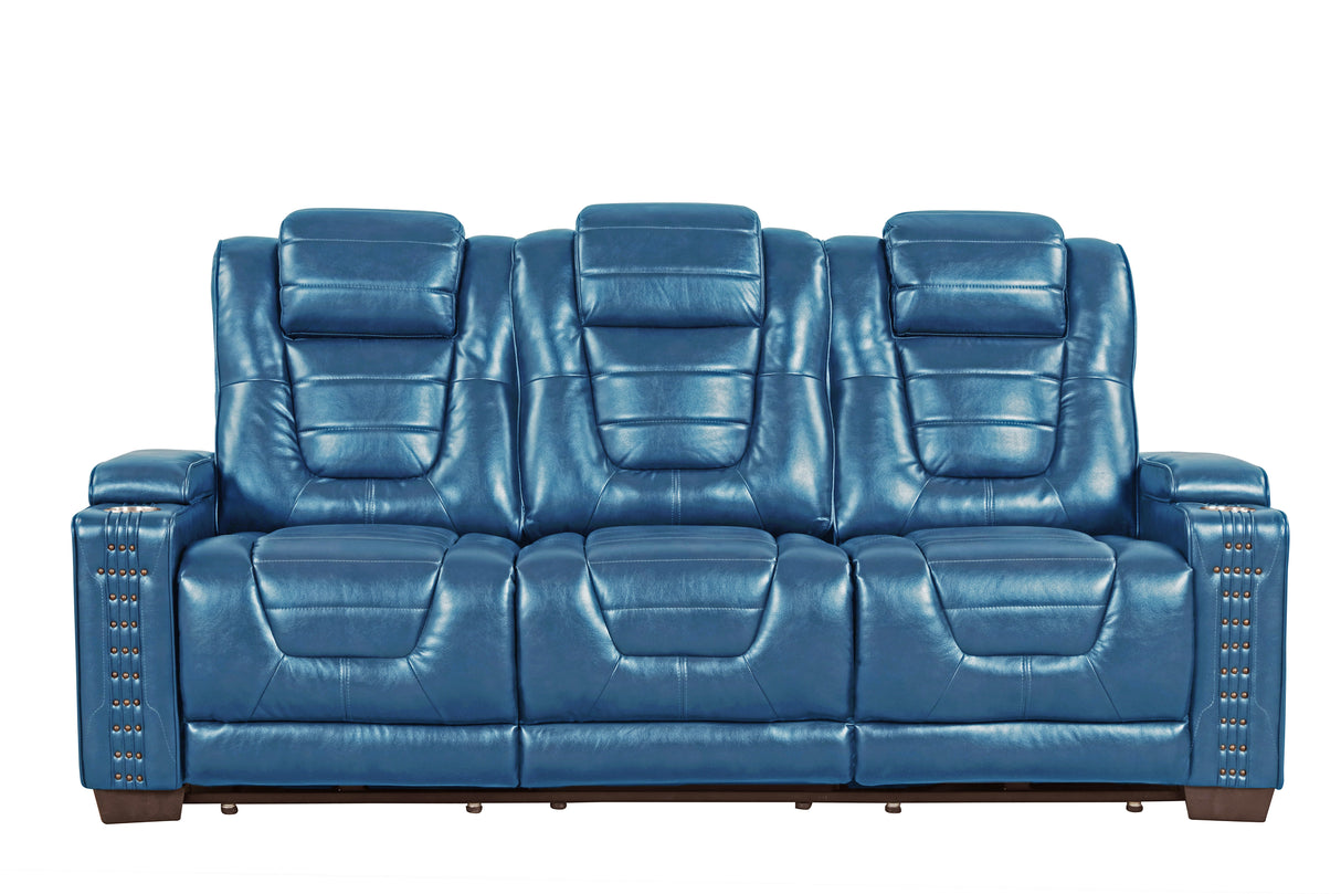 3 Piece Power Reclining Living Room Set by Sara Collections | Bel Furniture