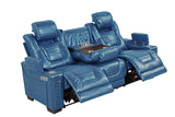 3 Piece Power Reclining Living Room Set by Sara Collections | Bel Furniture