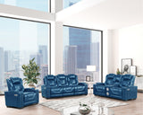 3 Piece Power Reclining Living Room Set by Sara Collections | Bel Furniture