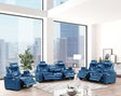 3 Piece Power Reclining Living Room Set by Sara Collections | Bel Furniture