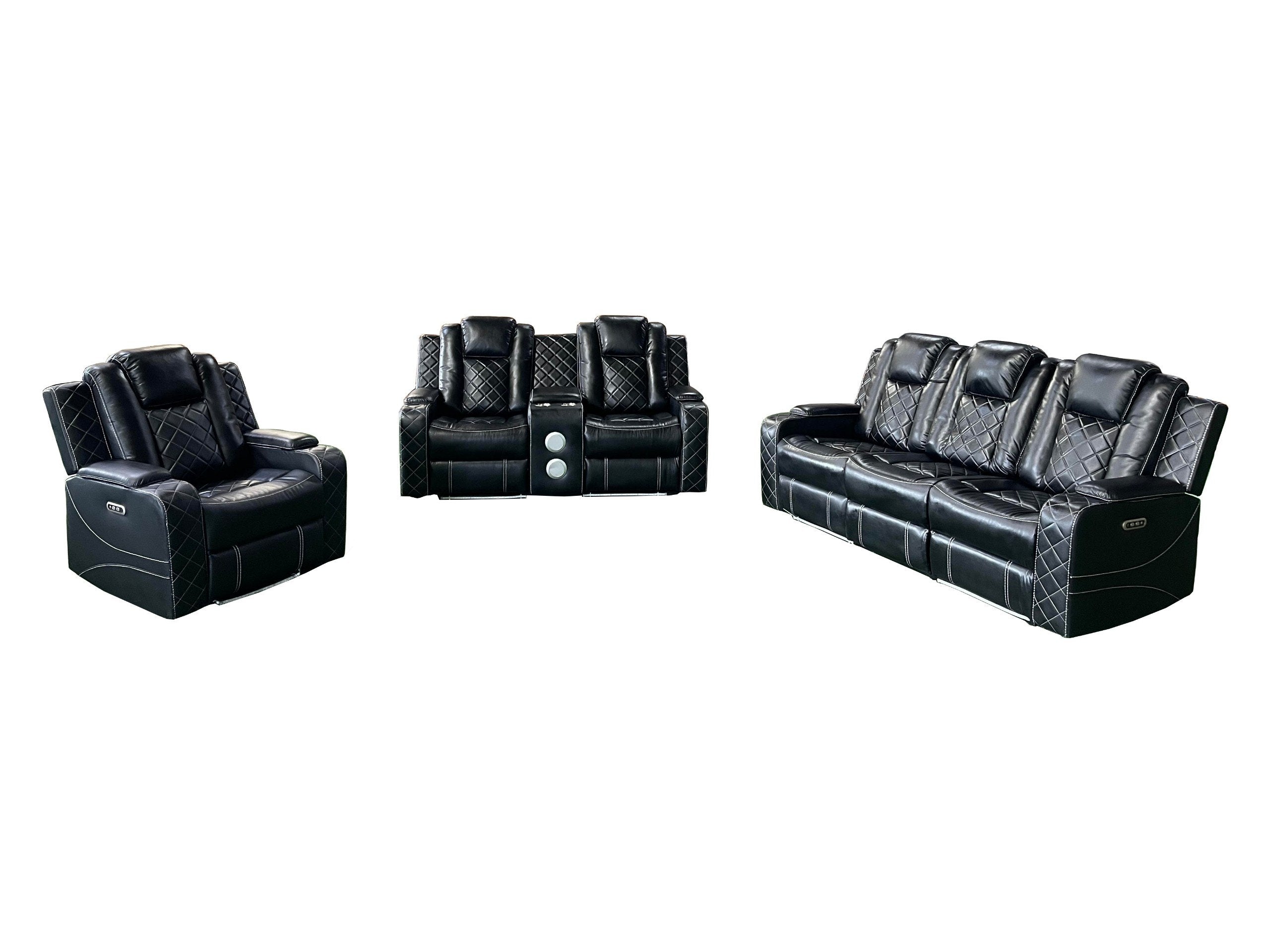 3 Piece Power Reclining Living Room Set