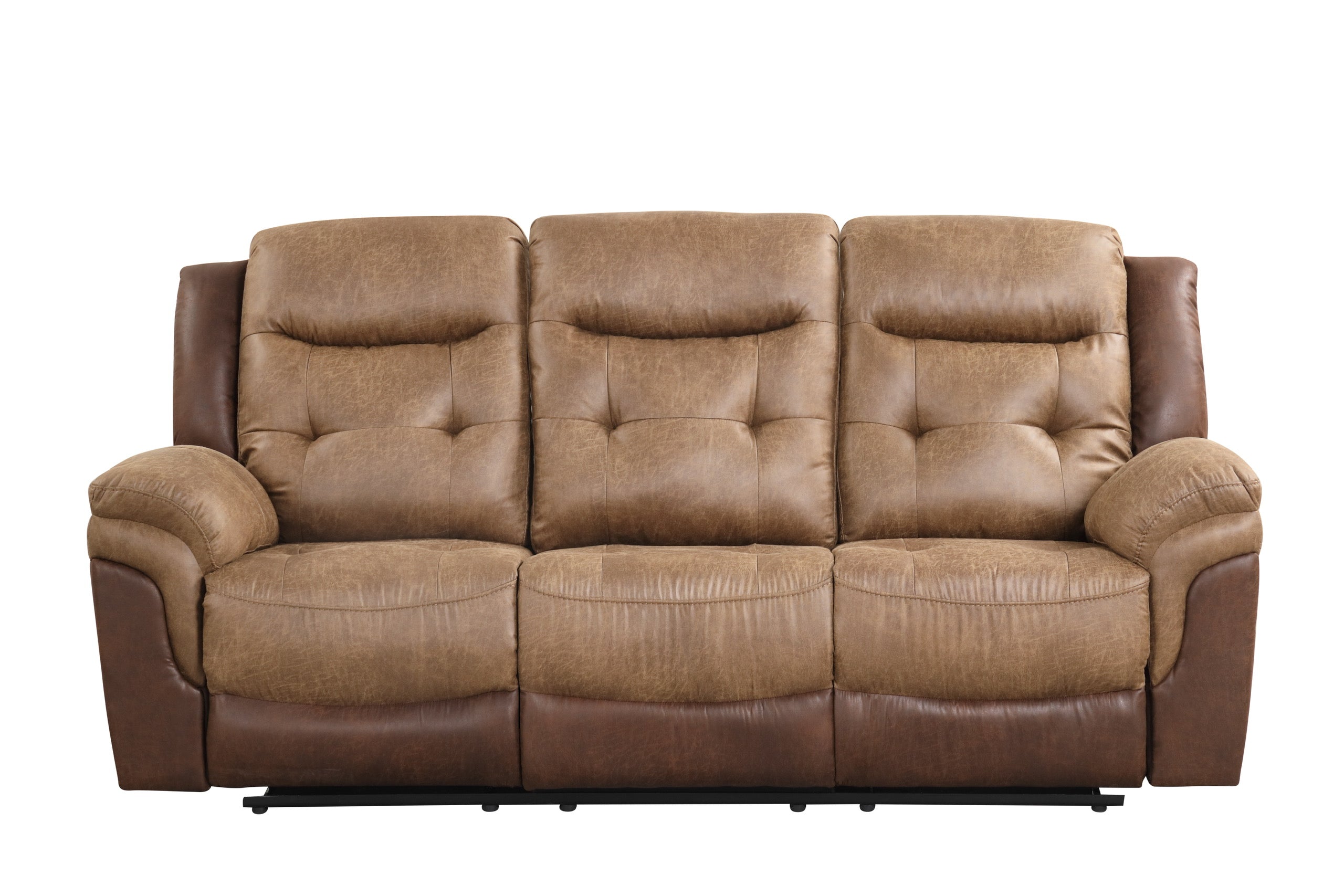 3 Piece Living Room Set: Power Reclining Sofa, Power Reclining Chair, Stationary Loveseat