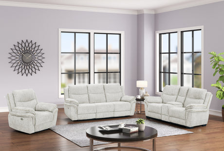 3 Piece Power Reclining Living Room Set by Sara Collections | Bel Furniture