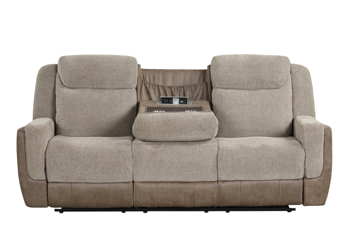 3 Piece Power Reclining Living Room Set by Sara Collections | Bel Furniture