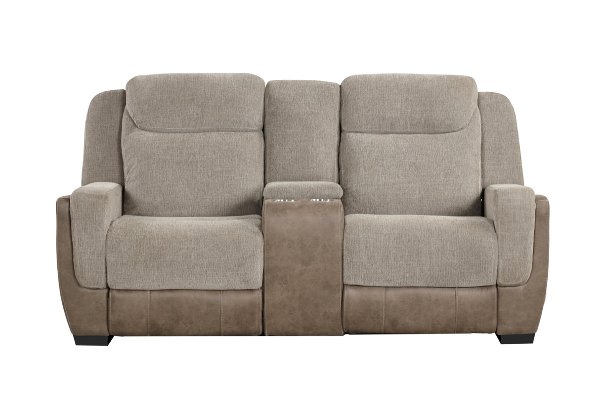 3 Piece Power Reclining Living Room Set by Sara Collections | Bel Furniture