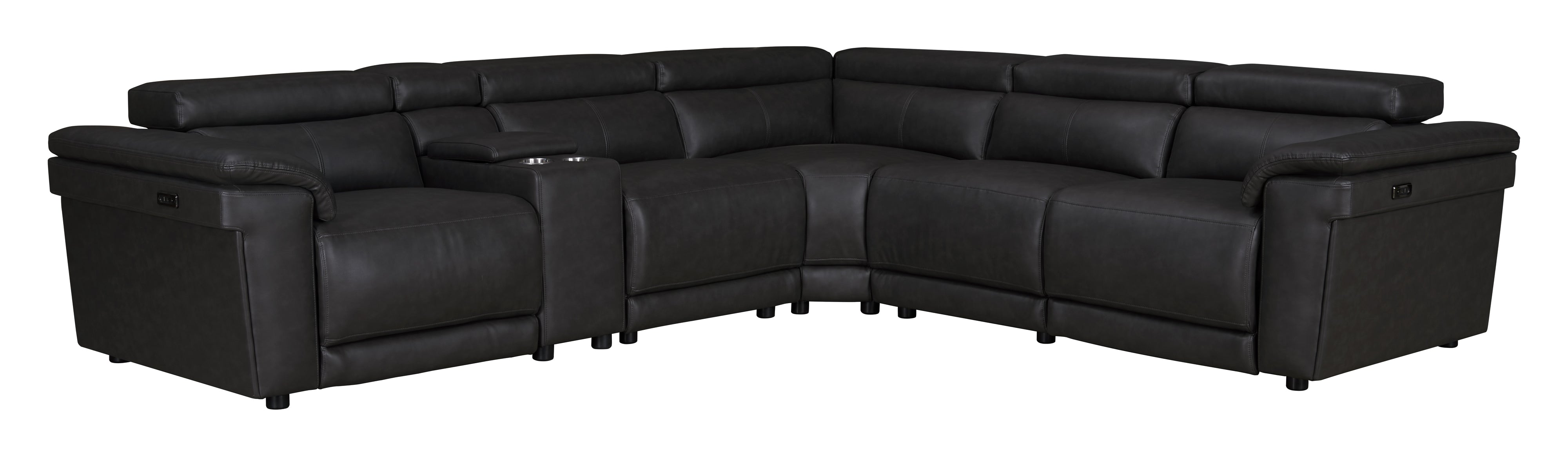 6 Piece Power Reclining Sectional