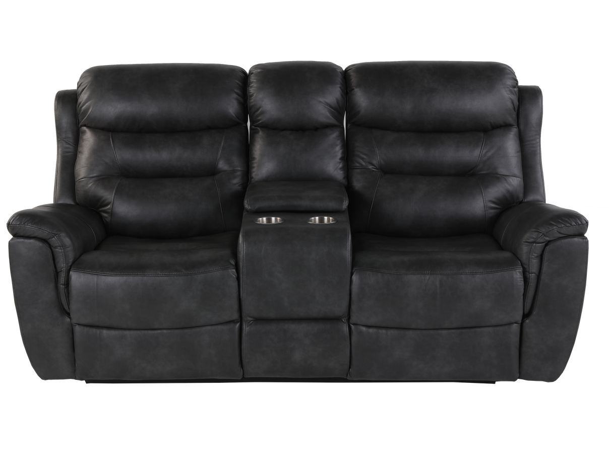 3 Piece Living Room Set: Power Reclining Sofa, Power Reclining Chair, Stationary Loveseat by Sara Collections | Bel Furniture