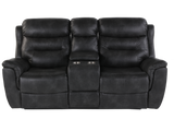 3 Piece Living Room Set: Power Reclining Sofa, Power Reclining Chair, Stationary Loveseat by Sara Collections | Bel Furniture