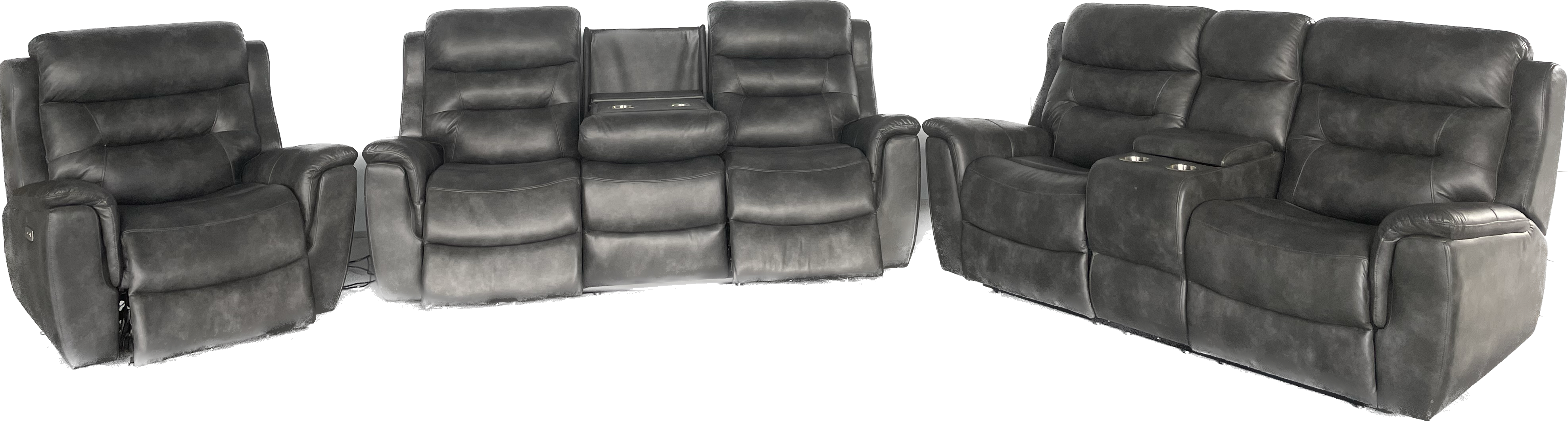 3 Piece Power Reclining Living Room Set