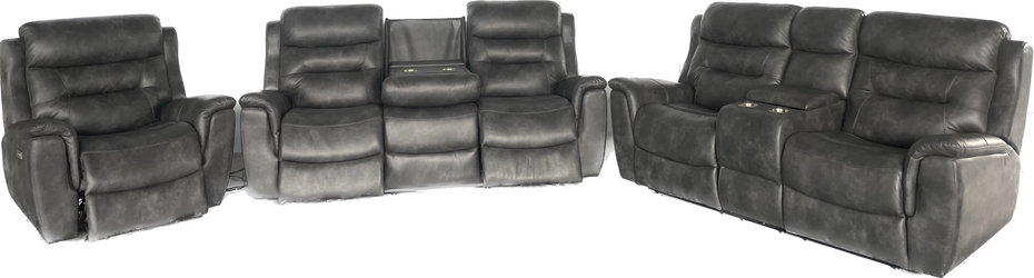 3 Piece Power Reclining Living Room Set