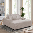Chaise Lounge with Dual Cup Holders and USB Charging Ports by Sara Collections | Bel Furniture