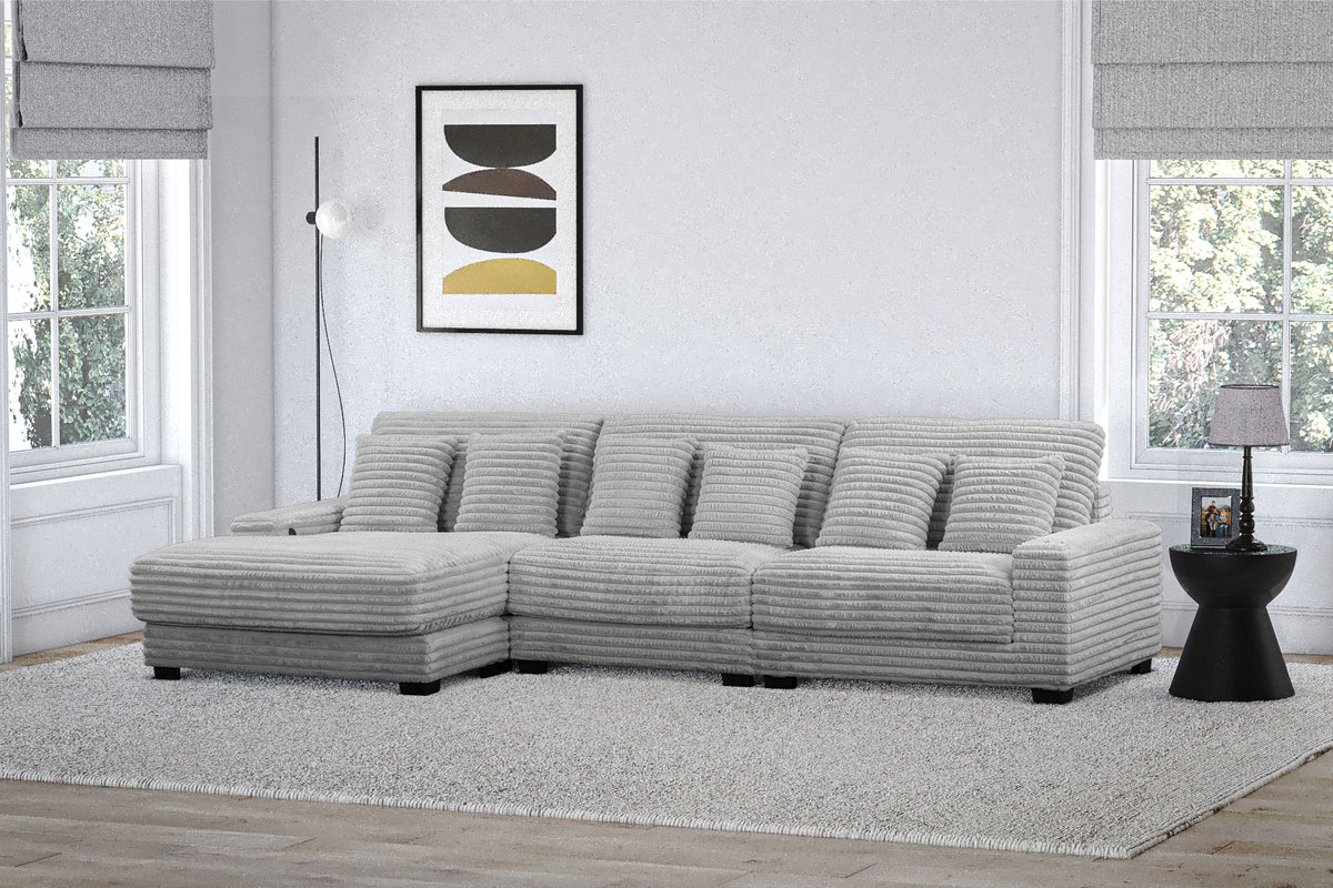3 Piece Sectional by Sara Collections | Bel Furniture