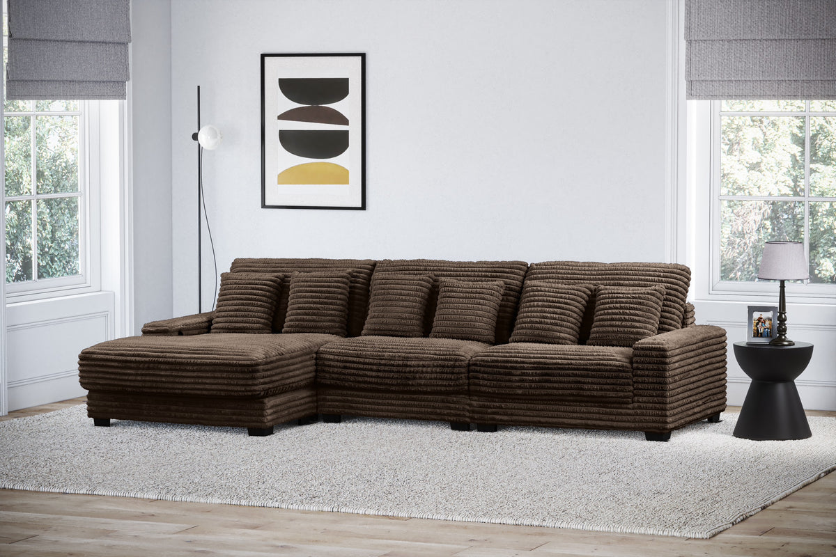 3 Piece Sectional by Sara Collections | Bel Furniture