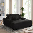 Chaise Lounge with Dual Cup Holders and USB Charging Ports by Sara Collections | Bel Furniture