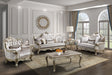3 Piece Coffee Table Set with Real Marble Tabletops by Mollai Collections | Bel Furniture