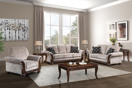 3 Piece Living Room Set by Sara Collections | Bel Furniture