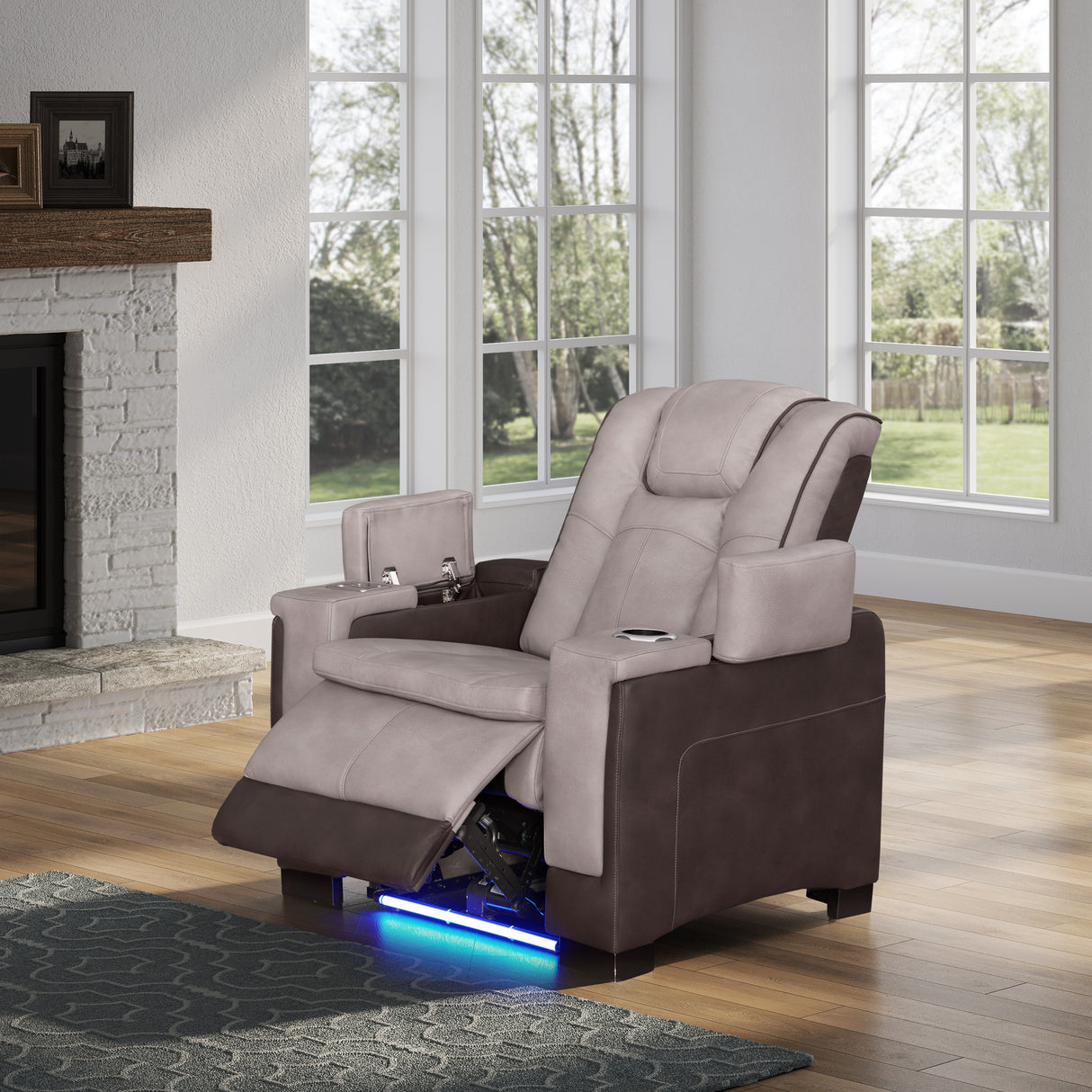 3 Piece Power Reclining Living Room Set by Sara Collections | Bel Furniture