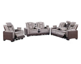 3 Piece Power Reclining Living Room Set by Sara Collections | Bel Furniture