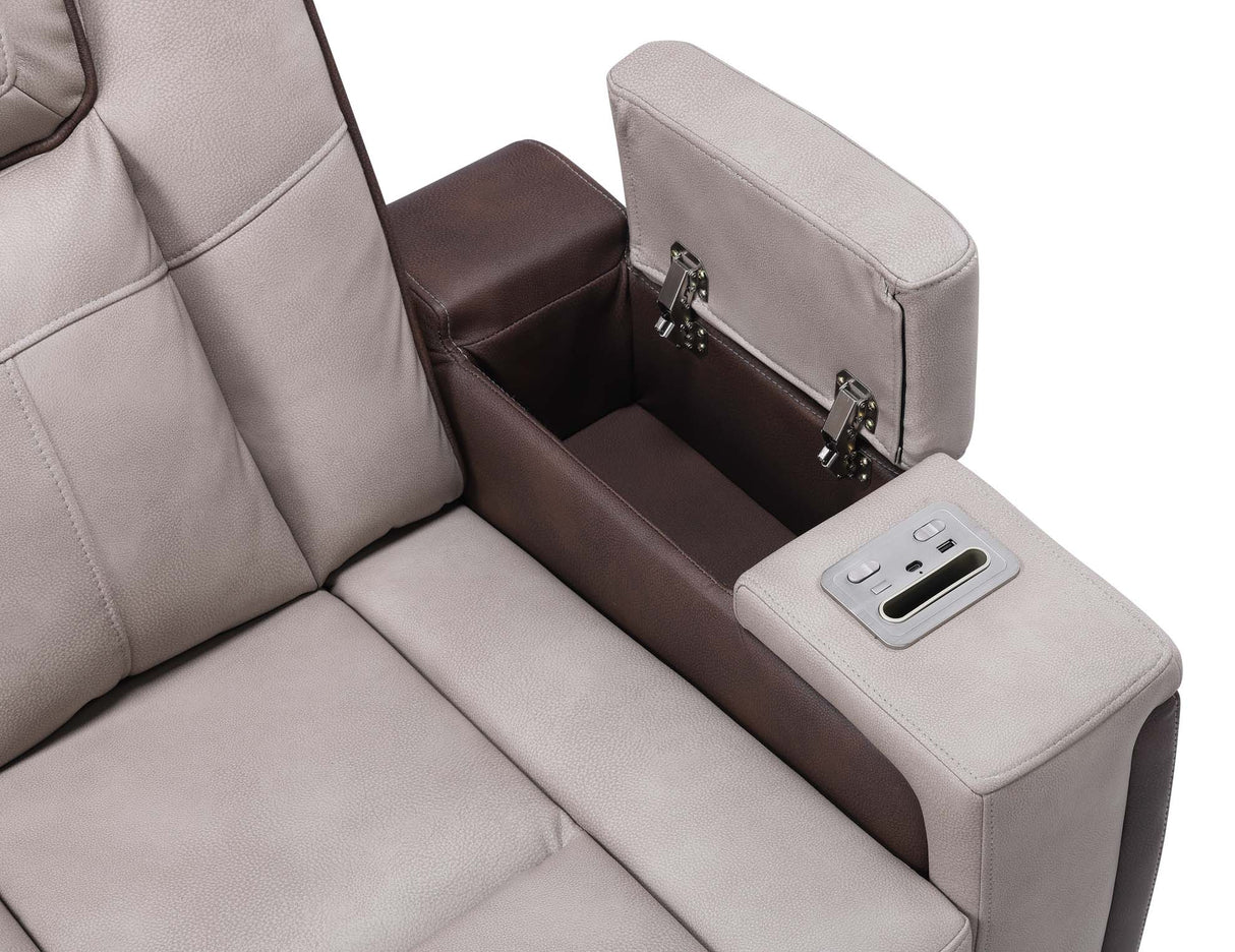 3 Piece Power Reclining Living Room Set by Sara Collections | Bel Furniture