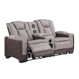 3 Piece Power Reclining Living Room Set by Sara Collections | Bel Furniture