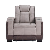 3 Piece Power Reclining Living Room Set by Sara Collections | Bel Furniture